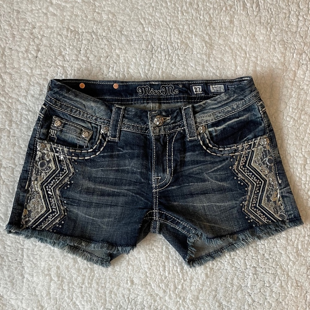 ✨SOLD✨ Miss Me Signature Shorts